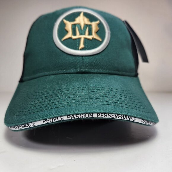 Fersten Maxfield Men's Hat Cap Two-tone Green and Black Mesh Back Adjustable New - Picture 2 of 12